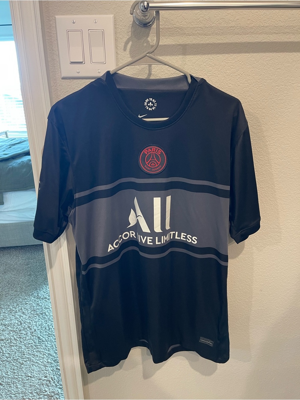 Nike psg Messi jersey